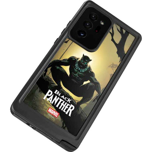 Marvel Black Panther TChalla King of Wakanda Galaxy Note20 Ultra 5G Waterproof Case